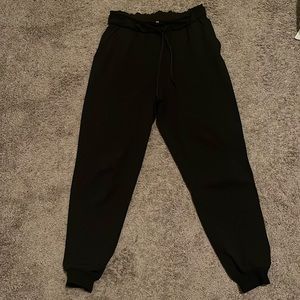 Black Lululemon Joggers Size 8